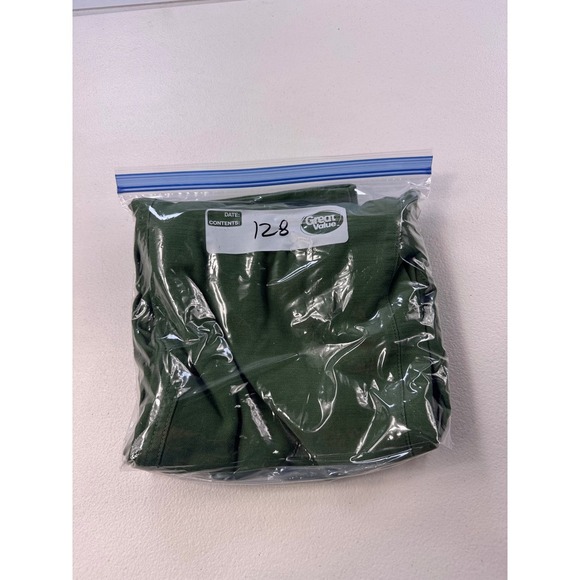 J.Crew Re-Imagined Green Wide Leg Crop Pants Womens Size 2 Cotton - Picture 8 of 10